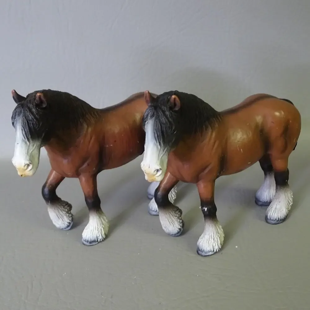 Schleich Horse Animal Clydesdale Mare Colt 2000-2005